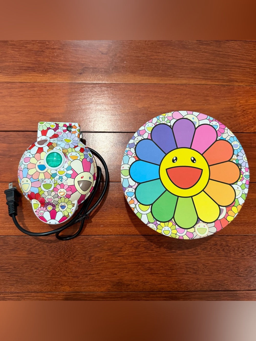 NTWRK x Takashi Murakami Mini Waffle Maker NIB